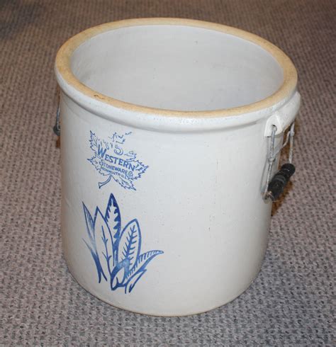 Bargain John S Antiques Stoneware Crock With Handles Gallon