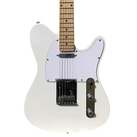 Guitarra Waldman Gte Telecaster White Guitarra Magazine Luiza