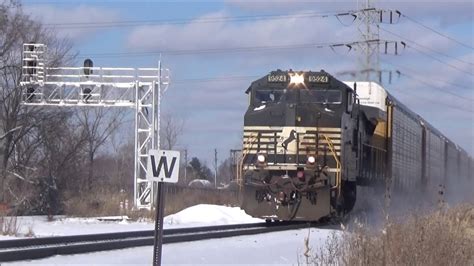 A Good Railfanning Day At Wyandotte Mi Youtube