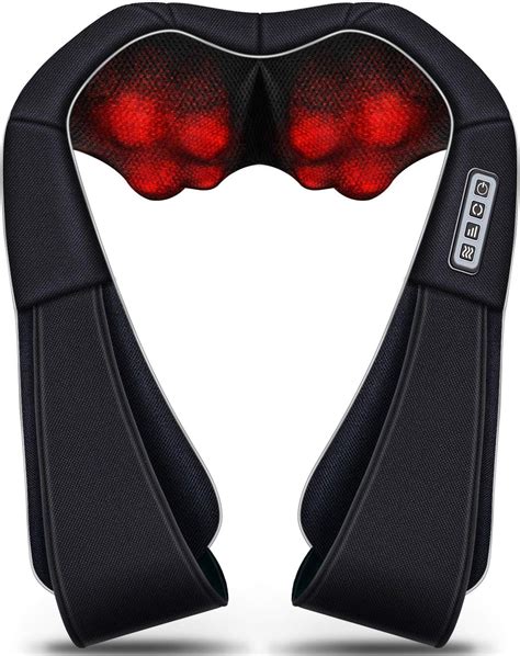 Neck Massager Back Massager With Heat Shiatsu Neck And Back Massager Shoulder Massager Ts