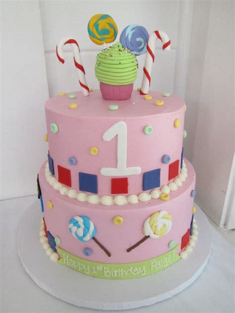 Candy Land Birthday Cake Polkadots Olga Flickr