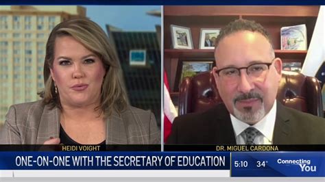 Nbc Ct Interview Heidi Voight Speaks With Us Secretary Of Education