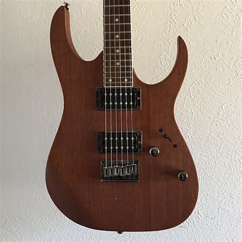 Ibanez Rg Mh Natural Mahogany Reverb