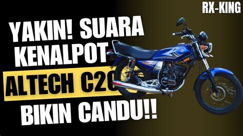 Test Suara Kenalpot Bobokan Rx King Altech Racing Exhaust C Youtube