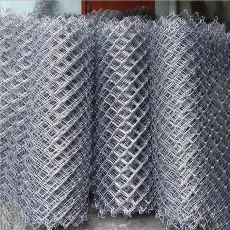 Mild Steel Galvanized Chain Link Fence 5050 50ft At Rs 62kg In Pune