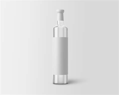 Free Glass Bottle PSD Mockup :: Behance