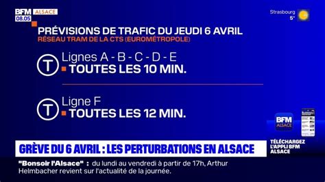 Gr Ve Du Avril Les Perturbations Pr Voir Dans Les Transports En Alsace