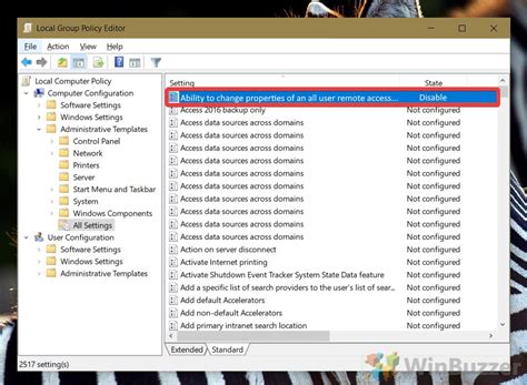 Windows 10 How To Reset All Local Group Policy Settings Winbuzzer