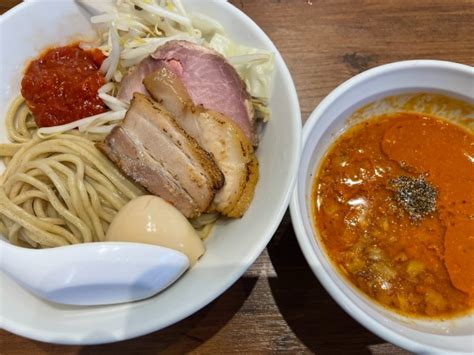 『トマトつけ麺950円くずれ味玉50円』カッパラーメンセンターのレビュー ラーメンデータベース