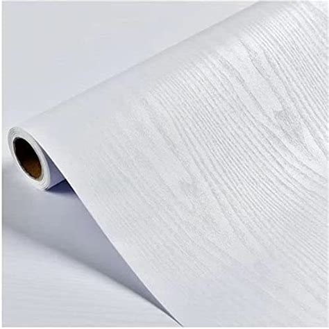 Papel Tapiz Para Pared Autoadherible Papel De Madera Blanco X Cm