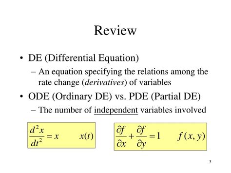 PPT - Ordinary Differential Equations PowerPoint Presentation, free ...