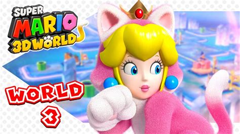 Super Mario 3d World World 3 100 [4k] Youtube