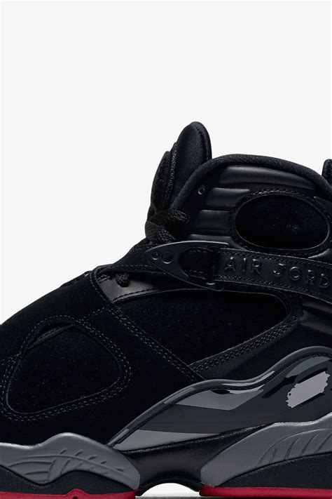 Air Jordan 8 Retro Black And Gym Red Data Del Lancio Nike Snkrs