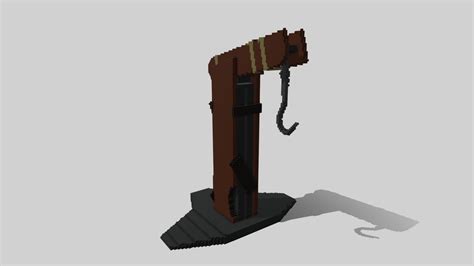 Minecraft Dead By Daylight Hook Download Free 3d Model By Alicyclic