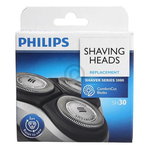 Scherkopfset PHILIPS SH30 50 422203626411 für Rasierer 3Stk