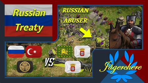 Is Russia Lame Now 3v3 Treaty With Russian AOE III DE YouTube