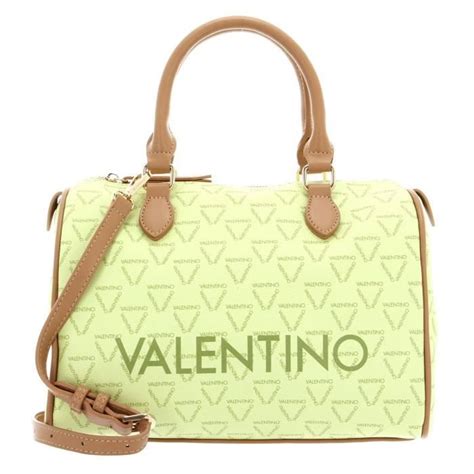 VALENTINO Sac à épaule bandoulière vert clair brun clair pour femme