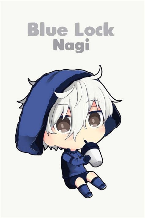 Kawaii Nagi Blue Lock Sticker By ZeroNana In 2023 Chibi Anime Chibi