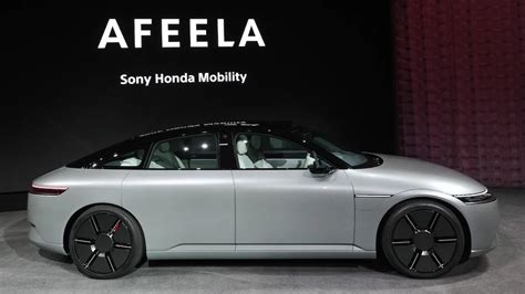 Sony Honda Mobility เปิดตัวต้นแบบรถไฟฟ้า Afeela ตั้งเป้าวางจำหน่ายใน