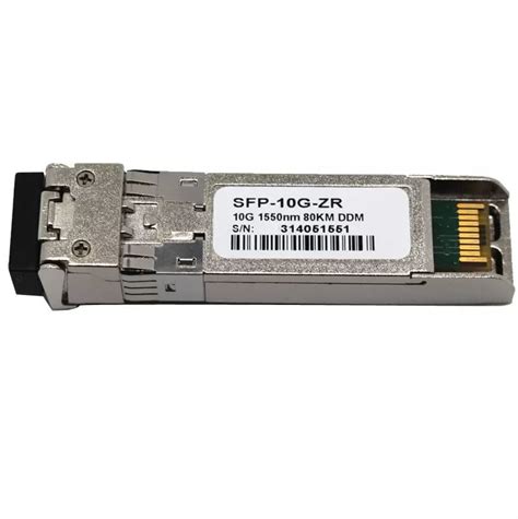 Sfp G Zr Nm Km Dom Optical Transceiver