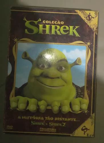 Coleção Shrek Dvd Shrek 1 Shrek 2 Parcelamento Sem Juros