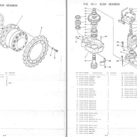 Takeuchi Excavator TB15 Operators Parts Workshop Manual