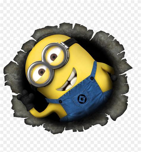 Childrens Minions Despicable Me Wall Vinyls Wall Art Peek A Boo