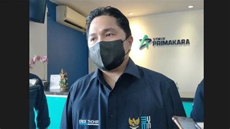 Ini Bukti Yang Disodorkan Erick Thohir Saat Laporkan Dugaan Korupsi