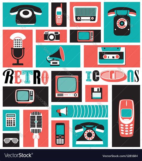 Retro Vector Icons