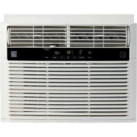 76080 8000 Btu 115v Window Mounted Mini Compact Air Conditioner White