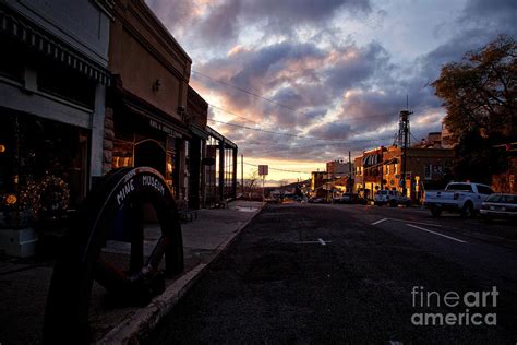 Historic Jerome Arizona Sunrise Photograph By Ron Chilston Fine Art