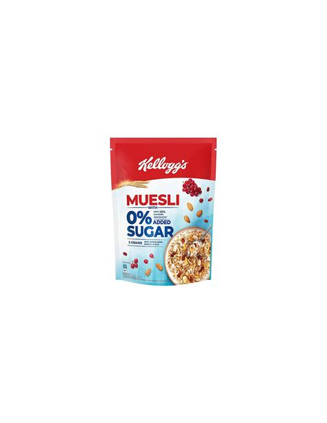 Kellogg S Muesli With 0 Added Sugar 500g