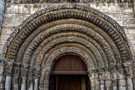 Portail Abbaye Aux Dames Saintes Charente Maritime Flickr