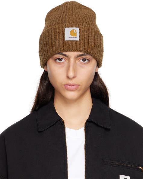 Carhartt Work In Progress Bonnet Anglistic Brun SSENSE France