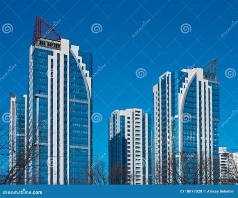 Modern High Rise Apartment Building Royalty Free Stock Photos Image