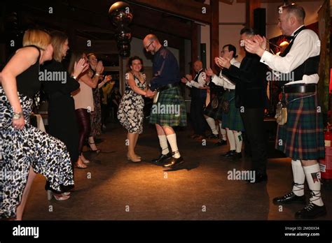 Scottish Kilts Party Dancing Hi Res Stock Photography And Images Alamy