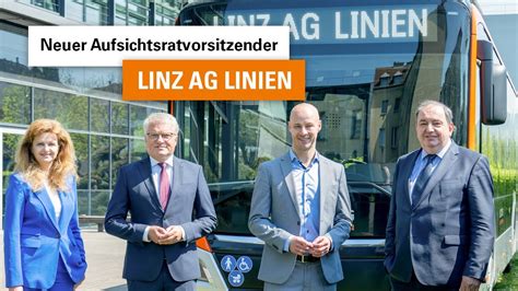 Neuer Aufsichtsratsvorsitzender Der Linz Linien Gmbh Pressekonferenz