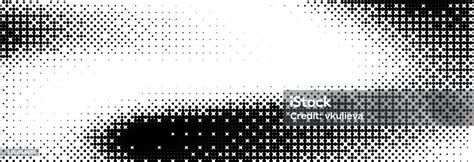 Bitmap Grunge Gradient Texture Black And White Pixelated Dither Wave