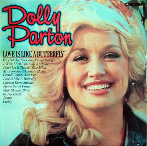 Dolly Parton Love Is Like A Butterfly 1980 Vinyl Discogs