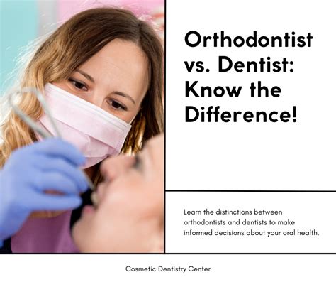 Understanding The Difference Between An Orthodontist And A Dentist