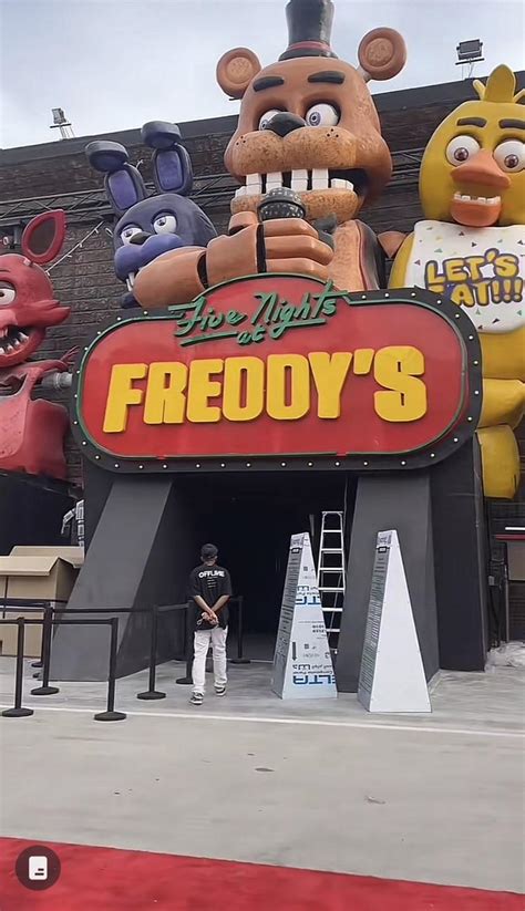 The Fnaf Attraction Is Finally Opened Rfivenightsatfreddys