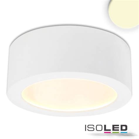 Isoled Led Aufbauleuchte Luna W Wei Indirektes Licht Warmwei