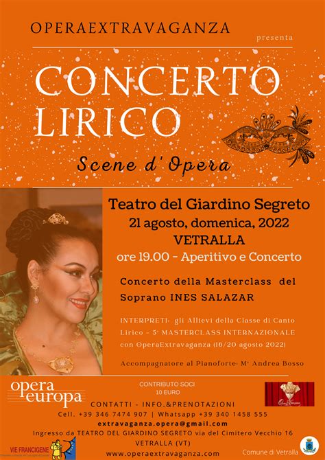 Scene D Opera Concerto Lirico Opera Extravaganza