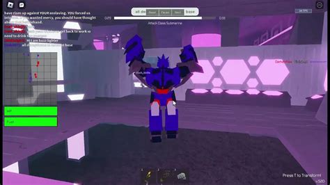 Roblox Transformers Prime The Super Attack Part 1 Youtube