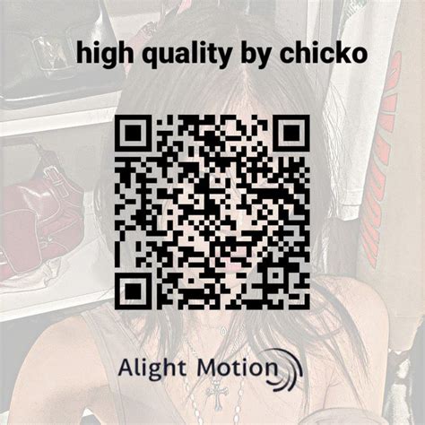 Alight Motion Qr Code Cc Coding Photo Editing Tutorial Alight