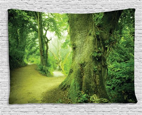 Fairy Tapestry Enchanted Forest Photograph With Fantastic Ancient