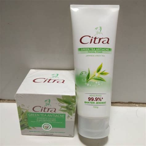 Jual Paket Citra Pelembab Green Tea 40g Facial Foam 100g 2 Produks