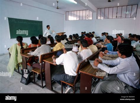 college students learning in class room, law college, Dehradun ...