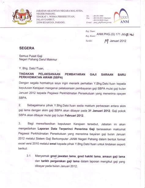 Surat Tunjuk Minat Projek Pembinaan