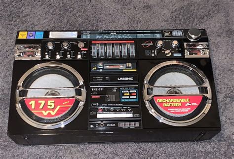 Lasonic Trc 931 Boombox Radio Cassette Vintage